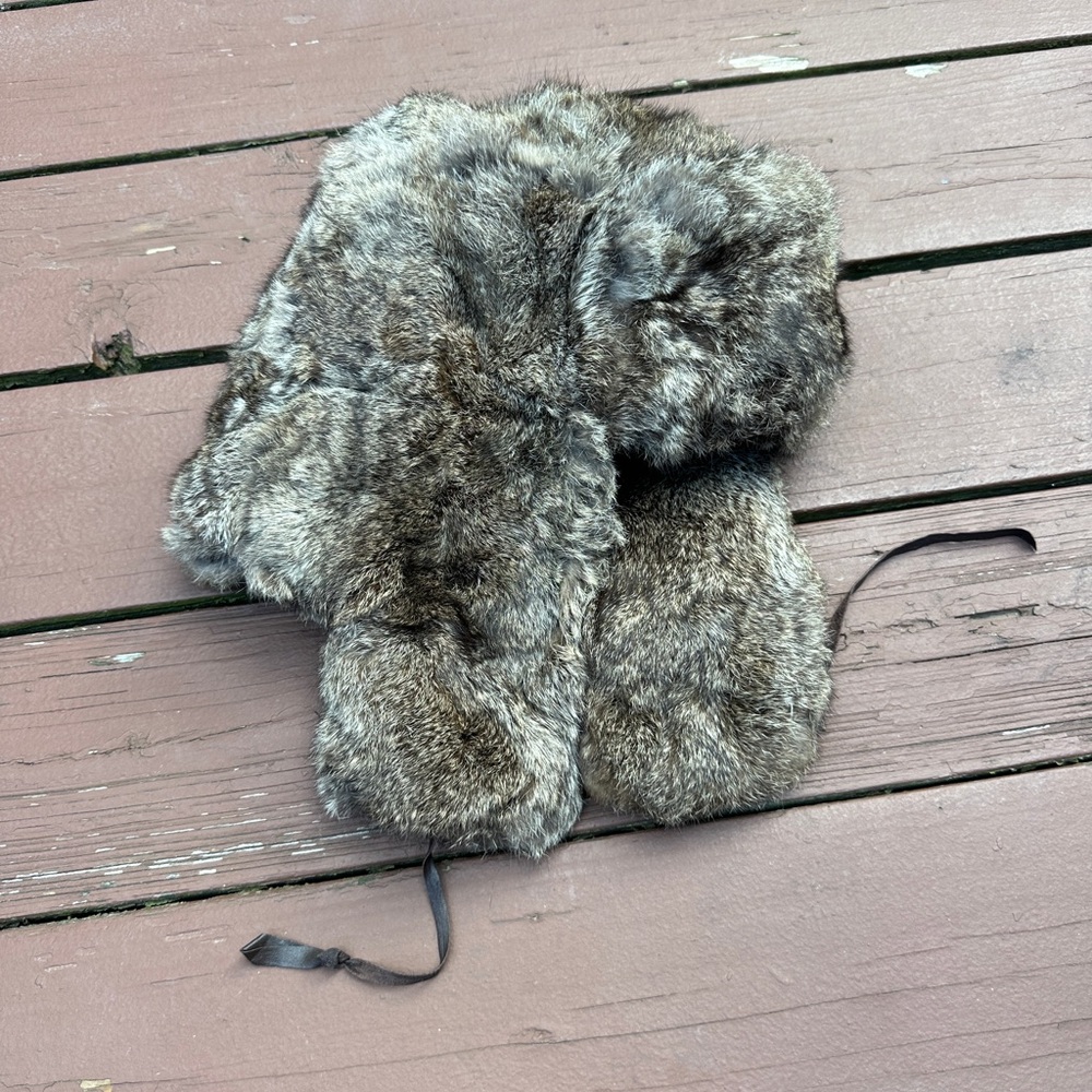 Rabbit Fur Hat M60 size